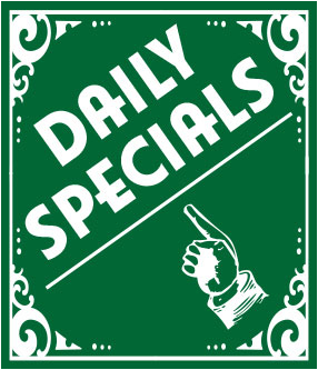 Pat's Pizza Yarmouth Daily Specials